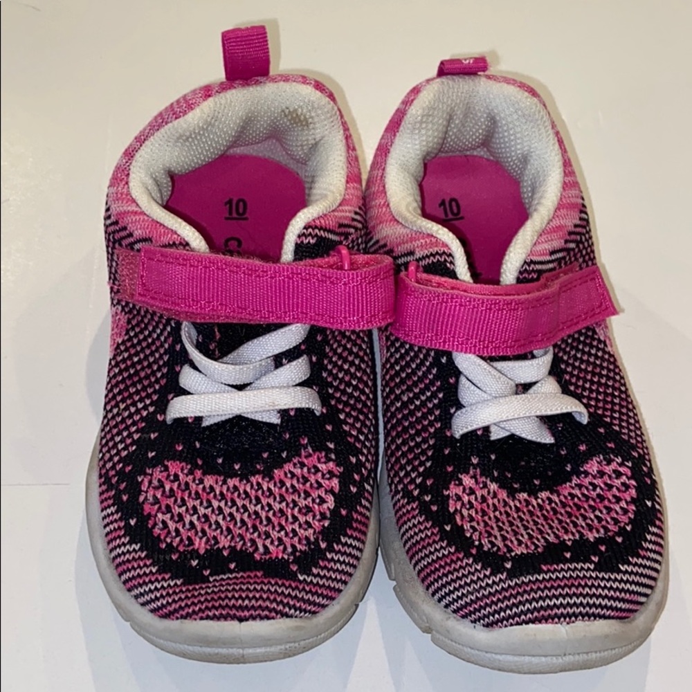 Pink tennis shoes!